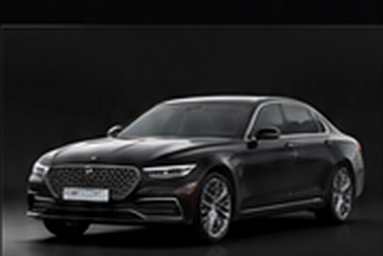 검정색 제네시스 G90